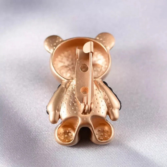 VQ Teddy Bear Brooch - Picture 4 of 6